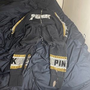 VS Pink jogging suit set